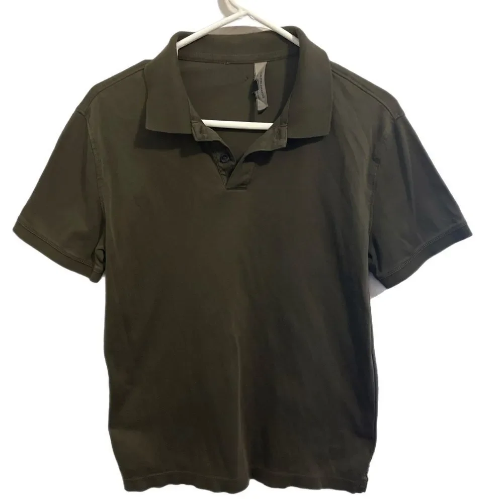 Banana Republic Dark Green Polo Shirt